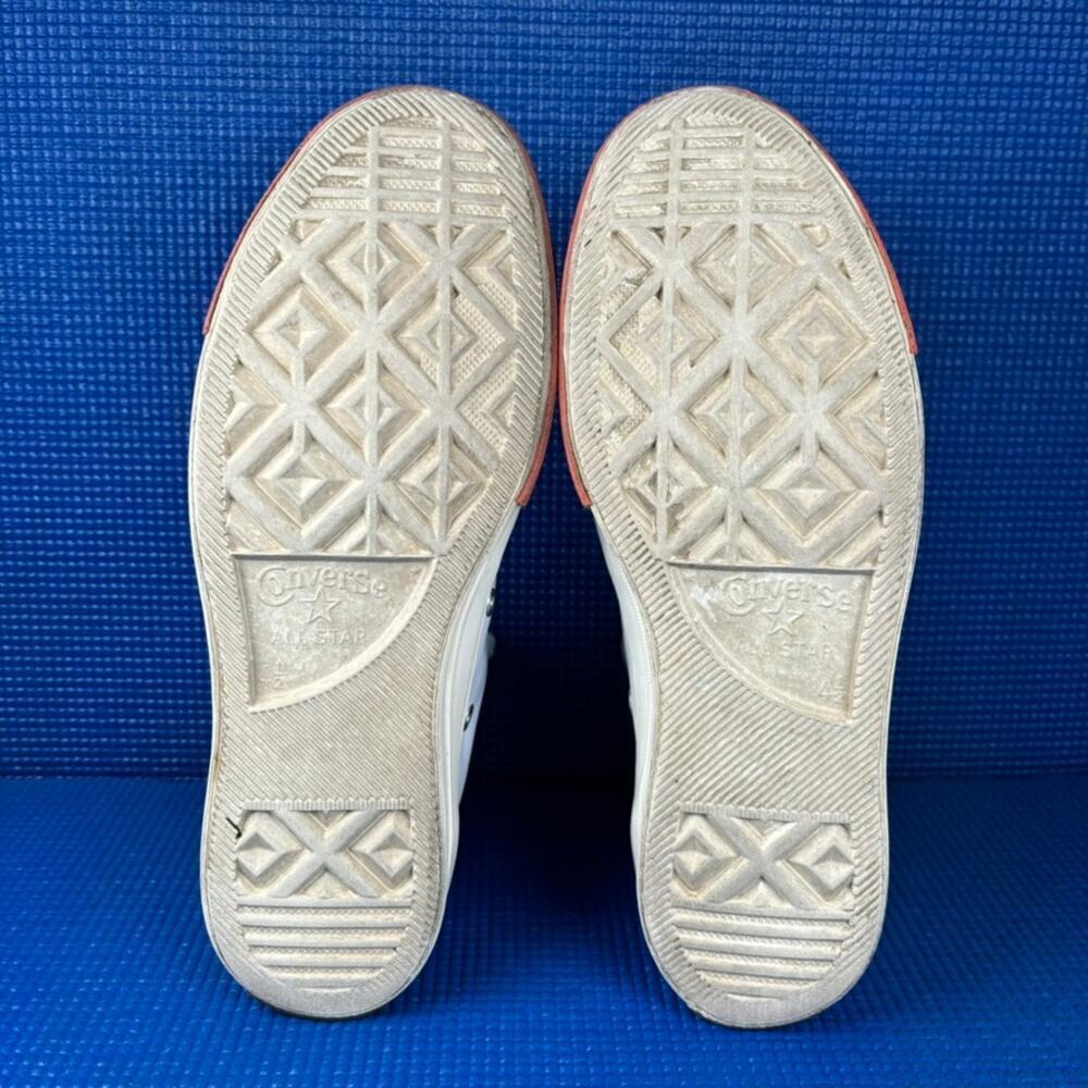 🔴 CONVERSE ALL STAR CHUCK TAYLOR RAYGUNS 70 Women Size 6.5 White Shoes 171167C - Picture 7 of 8
